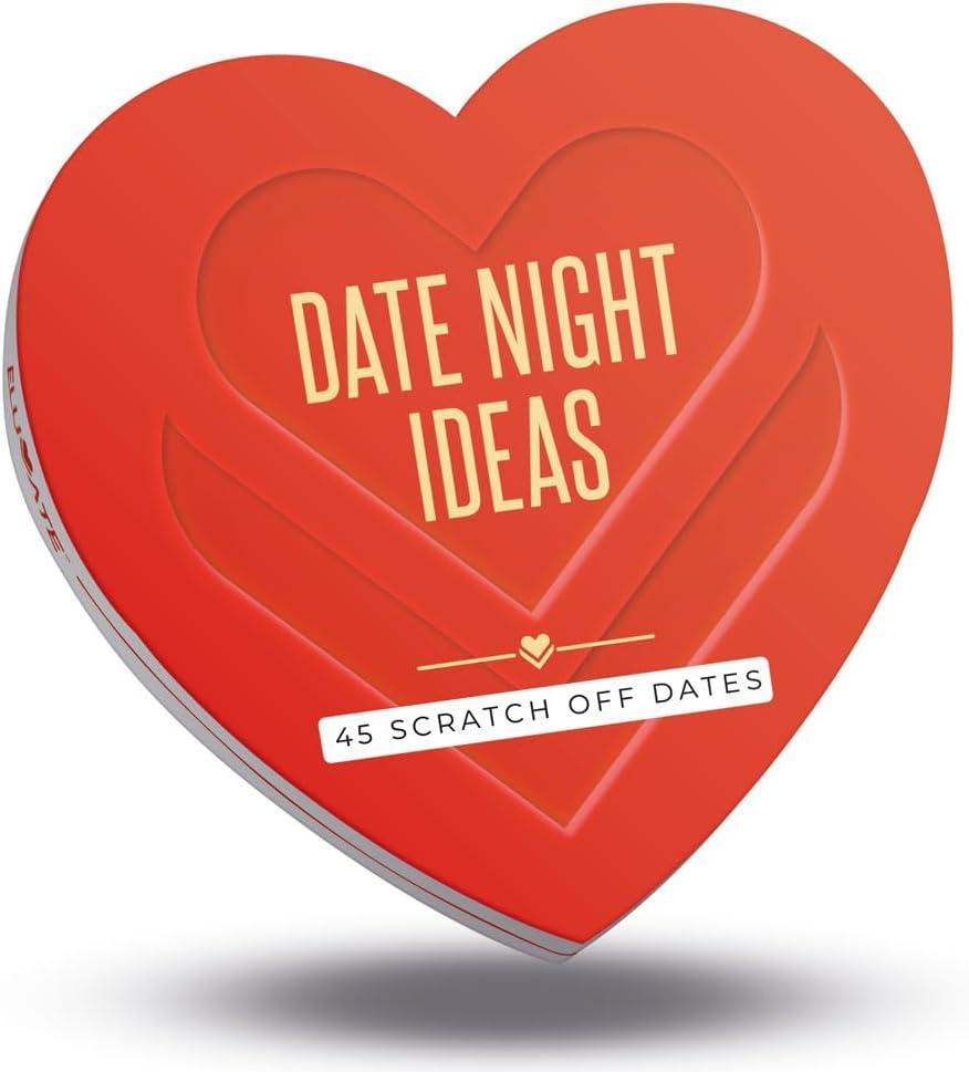 3 x 45 Scratch Off Date Night Ideas - Romantic Couple Gifts for Boyfriend, Girlfriend, Wife, Husband, Women or Men - Card Game for Anniversary or Wedding Gifts