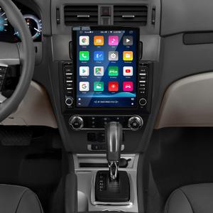 4+64G 9.7" Car Stereo Radio for Ford Fusion 2010-2011-2012 Android 14 Double Din Touch Screen Wireless CarPlay Android Auto Mirror Link GPS Navigation Head Unit Bluetooth WiFi SWC AHD Backup Camera