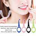 4 x Clear aligner removal tool-invisible removable braces, invisible aligner remover-aligner remover-fixer remover