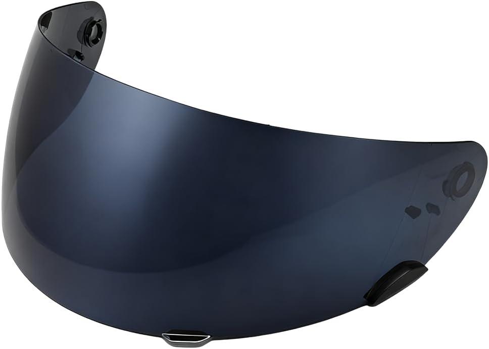 Qualifier Helmet Visor Replacement, Motorcycle Helmet Face Shield Compatible with Bell Qualifier/Star/Vortex/RS-1/RS-2 (Deep Smoke)