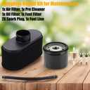 FR691V Oil Change Kit FR730V Tune Up Kit for Kawasaki FR651V FR691V FR730V FS691V Engine Mower 11013-0752 Air Filter 49065-0721 49065-7007 Oil Filter for John Deer-e X300 X320 Maintenance Kit