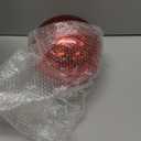 XmasExp Large Christmas Ball Ornaments,1pcs Red Giant Shatterproof Plastic Hanging Mercury Xmas Ball Decorations Christmas Tree Ornaments (Red, 8")