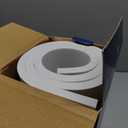 OISAKLD EVA Foam 2mm-10mm 13.7"39" Craft Foam Sheet 74 kg/m Cosplay Foam for Craft Model Cosplay 10mm (White)