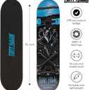 Tony Hawk 31" Skateboard - Signature Series 1 Skateboard with Pro Trucks, Full Grip Tape, 9-Ply Maple Deck, Ideal for All Experience Levels