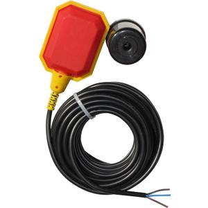 Float Switch for Sump Pump -33-Foot Water Level Sensor with Honeywell Microswitch and Adjustable Tether Length for Ground Water Bilge Pump and Water Tank  Non-Corrosive PP Casing, Rated to 13 Amps