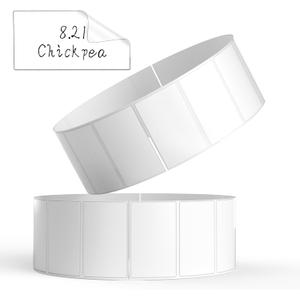 TechMark Blank Removable Freezer Labels, Waterproof & Oil Resistant Stickers for Food Containers, Jars & Pantry Organization (1" x 2") 200 Sheets