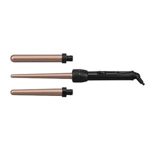 GEM 3 in 1 CURL Designer Professional Ceramic Curler Styling Iron, GEMwith 3 Ceramic Barrels
