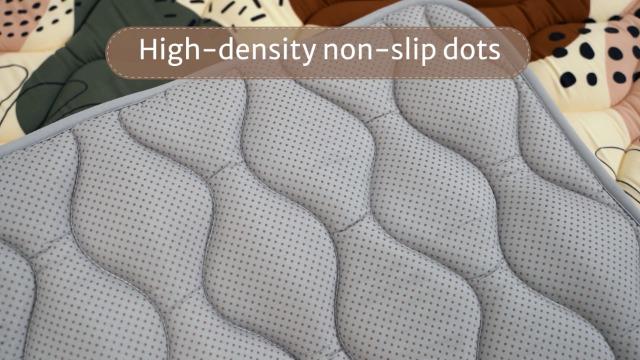 Blissful Diary Baby Play Mats for Floor, 71x59 Inch Extra Thicker & Large Soft Cushioning Foam Playmats for Babies and Toddlers, Foldable Washable Baby Crawling Mat for Playpen,