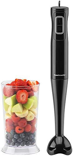 Toastmaster Immersion Hand Blender Mixer Black with 700ml Blending Cup 100W