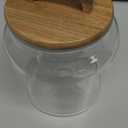 Sweejar Glass Jars for Laundry Room Organization, Half-Gallon Laundry Pods Container, Glass Food Storage Jars with Airtight Lid, 1 Pack, Hand Lid