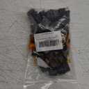 Prescott Plastics 10 Pack: 1 Inch Square Plastic Plug, Tubing End Cap, Durable Chair Glide