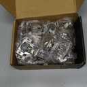 Chibery 20 Pack 1-1/4" 4D Overlay Soft Close Concealed Hinges for Face Frame Door, Control Closing Speed, Smooth Slow Self Close Hinges, Satin Nickel, 105 Open Angle Stainless Steel Cabinet Hinges