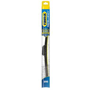 Rain-X 810365 Repellency Water Repellent Wiper Blades, 26" Windshield Wipers , All Weather Streak-Free for Enhanced Visibility w/Water Repellency Formula, 1 Pcs