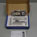 Mechanical Keyless Entry Door Lock 111 Digits Combination Password Security Coded Lock with Pushbutton Keypad for Kitchen Office Balcony Sliding Door