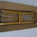 6.6FT Balloon Arch Stand, Metal Round Arch Backdrop Stand for Parties, Circle Balloon Arch Frame Wedding Arches with Upgrade base for Ceremony Birthday Party Baby Shower Decoration (Gold)