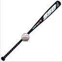 SweetSpot Plastic Baseball Bat and Ball Set | 28” Lightweight Bat for Kids and Youth | Hits Far for Backyard and Park Play