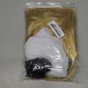 Men's 80s Rock Style Long Blonde Mullet Wig - Perfect for Cosplay, Parties & Stage Performances - Heat Resistant