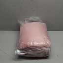 BEDELITE Fluffy Queen Comforter Set - Dusty Pink Fleece Soft Comforter for Queen Size Bed, Luxury Warm Bedding Set for Winter, Fuzzy Bed Set 3 Pieces (1 Comforter, 2 Pillowcases) (Queen(88"x88"))