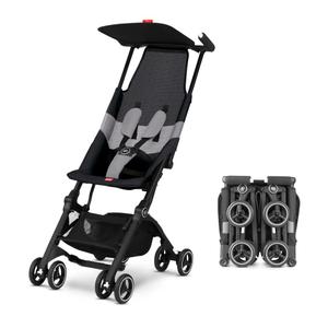 gb Pockit Air All Terrain Compact Lightweight Travel Stroller, Velvet Black
Baby Travel Stroller for Airplane or Car, Light, Carry On Compliant, Foldable, for Infant to Toddler, 6 Months-5 Years Old
