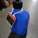 VP Racing 5.5 Gallon Motorsport Container Blue Utility Jug - Features Close-Trimmed Cap and Neck for Tight Seal - Made of Even-Density Plastic (1pack)