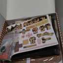 DIY Miniature Dollhouse Kit for Adults - Victorian Tiny House Building Kit with Train, LED, Music - 1:24 Scale Wooden Mini Home Prefab Gift for Christmas, Shelf Decor, Hobby Craft