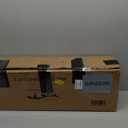 7.5 FT Prelit Christmas Tree, Artificial Spruce Christmas Tree with 350 Warm White LED Lights, 1100 PVC Branch Tips, Easy Assembly/Metal Stand/Hinged Branches Decoration