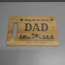 Grill Grilling Gifts for Dad, BBQ Cutting Board, King Of The Grill, Father's Day Gifts For Dad, Best Dad Ever Gift For Father