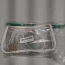 Clear Tote Bag Stadium Approved Clear Purse PVC Handbag Retro Classic Transparent Bag for Concert