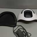 Wisdompark 320W UV LED Nail Lamp, Nail Dryer for Gel Polish with 72Pcs Lamp Beads and Automatic Sensor/4 Timer Setting Professional Nail Art Tools