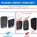 Montague Key Fob Cover for Volkswagen with Keychain, Premium TPU Key Case Compatible with VW Tiguan Atlas Taos SEL Jetta GLI Passat Arteon Remote Start Protector5 Buttons Gray