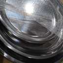 3 Pack Round Serving Trays Stainless Steel Large Silver Serving Platter 15.75" 13.78" 11.8" Circle Mirror Metal Tray Set for Party Kitchen Home Decoration Housewarming Gifts(Smooth Style)