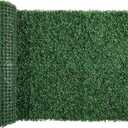 Luyue Boxwood Roll Panels 40 X 120 in (33.33 sqft), Artificial Grass Wall Rolls Artificial Ivy Privacy Fence Wall Screen Boxwood Hedge Panels Greenery Backdrop for Patio Balcony Fence Privacy Covering