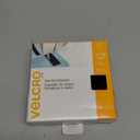 VELCRO Brand Sew On Fabric Tape-Substitute for Snaps Buttons or Zippers-Alterations and Hemming-15ft Bulk Pack Hook and Loop Fastener, Black,  in x 15 ft