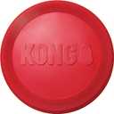 KONG Flyer - Durable Dog Toy for Outdoor Playtime - Natural Rubber Flying Disc, Dog Toy for Fetch - Safer Disc for Healthy Activity - for Medium/Large Dogs