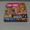 QUOKKA 1000 Piece Jigsaw Puzzle for Adults Knightly Cats  Premium Box Packaging with Extra Fun Challenges - Whimsical Cat Puzzle - Perfect for Relaxation & Creativity & Gift Giving