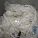 Joyreap 3 Pieces Reversible Quilt Set, Smooth Soft Microfiber Quilt, Yellow Flowers Green Leaves Botanical Design, Bedspread Bed Cover for All Season, 1 Quilt n 2 Pillow Shams (Full/Queen, 90x90)