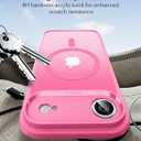 ESR for iPhone Air Case, Camera Control Cover, Compatible with MagSafe, Shockproof Military-Grade Protection, Magnetic Phone Case for iPhone Air, Classic Hybrid Case, Frosted Pink