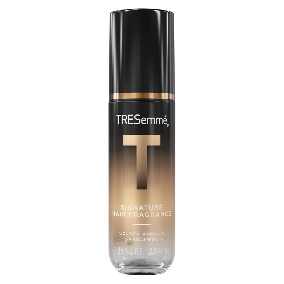 TRESemm A-List Collection Signature Hair Fragrance 1 ct Golden Vanilla + Sandalwood Formulated Without Phthalates, Parabens + Synthetic Dyes, Developed & Safe for All Hair Types, 1.35 FL OZ