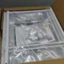 SWTYMIKI Coffee Bar Cabinet for Home - Farmhouse Coffee Stand Station Multi-Purpose Storage Cabinet with Adjustable Feet, Drawers - Kitchen Bar Table for Living Room, Corner, Small Space, Natural