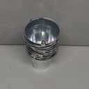 GIFTEXPRESS 12 Pack Mini Metal Buckets with Handles, Small Galvanized Tin Pails for Party Favor, Succulent, Wedding