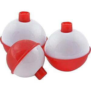 Lot of 4 South bend 1 1/2 inch Fishing floats with 3 South Bend 1 inch mini floats