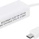 Micro USB 2.0 to Ethernet 10 m RJ45 Network LAN Adapter Card for Zero 1.3/W Motherboard, Tablet