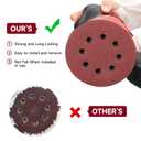 100 PCS 5 Inch Sanding Discs 320 Grit, Round Hook and Loop Sandpaper for Random Orbital Sander