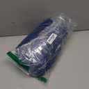 2-Pack Square Ottoman Cover, 13 x 13 x 15 Inch Stretchable Corn Velvet Fabric Ottoman Slipcover Footstool Protector with Elastic Bottom for Living Room/Indoor [Light Blue]