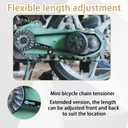 Mini Bike Chain Tensioner Adjuster, Fit for Small Block Predator 212 234 236 196 Gx200 GX160, for Coleman CT200U CT200U-EX BT200X CT100U Baja Doodlebug DB30