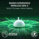 Razer Viper V4 Pro Wireless Esports Gaming Mouse 50g Ultra Lightweight, Fast & Precise, 50K DPI Optical Sensor, 8K Polling, Gen-4 Optical Switches, Scroll Wheel, USB-C Charging, for PC & Mac White