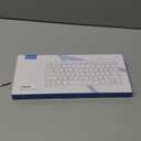 OMOTON Bluetooth Keyboard Compatible with Mac ONLY, Compact Wireless Keyboard Compatible with MacBook Pro/Air, iMac, Mac mini/Pro, Silver