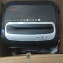 Paper Shredder for Home Office Heavy Duty with 60 Mins Running with US Patented Cutter,Shred CD/Card with Extra Large Bin,AUTO Jam Proof(ETL) (25-Sheet Cross Cut)