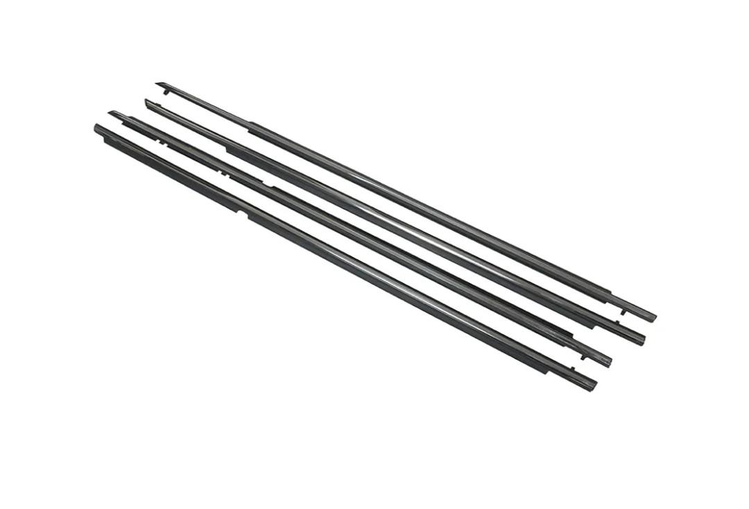 labwork Chrome 3PCS Window Moulding Door Outside Trim Seal Belt Weatherstrip Replacement for Toyota Camry 2007-2011 75710-06080 75720-06080 75730-06060 75740-06060