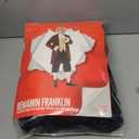 Morph Benjamin Franklin Costume With Wig Founding Fathers Costume Adult Colonial Outfit Men Ben Franklin Outfit Men (Medium)